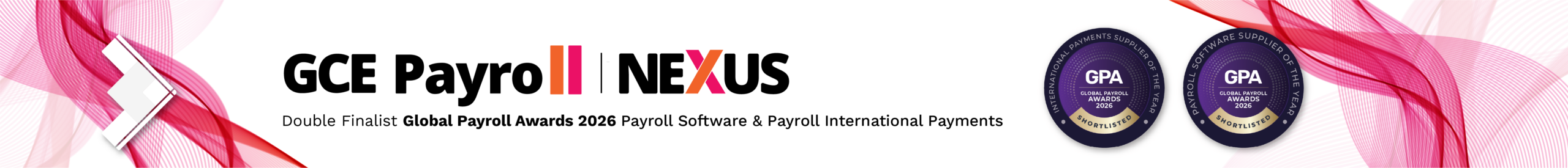 GCE Global Solutions announcement banner for the acquisition of Payroll Advisers, forming an alliance to strengthen global reach and services.